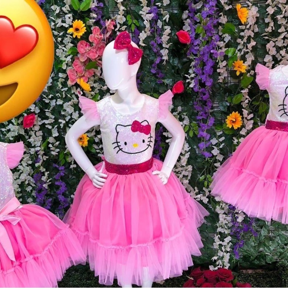 Pink Hello Kitty Tutu Dress